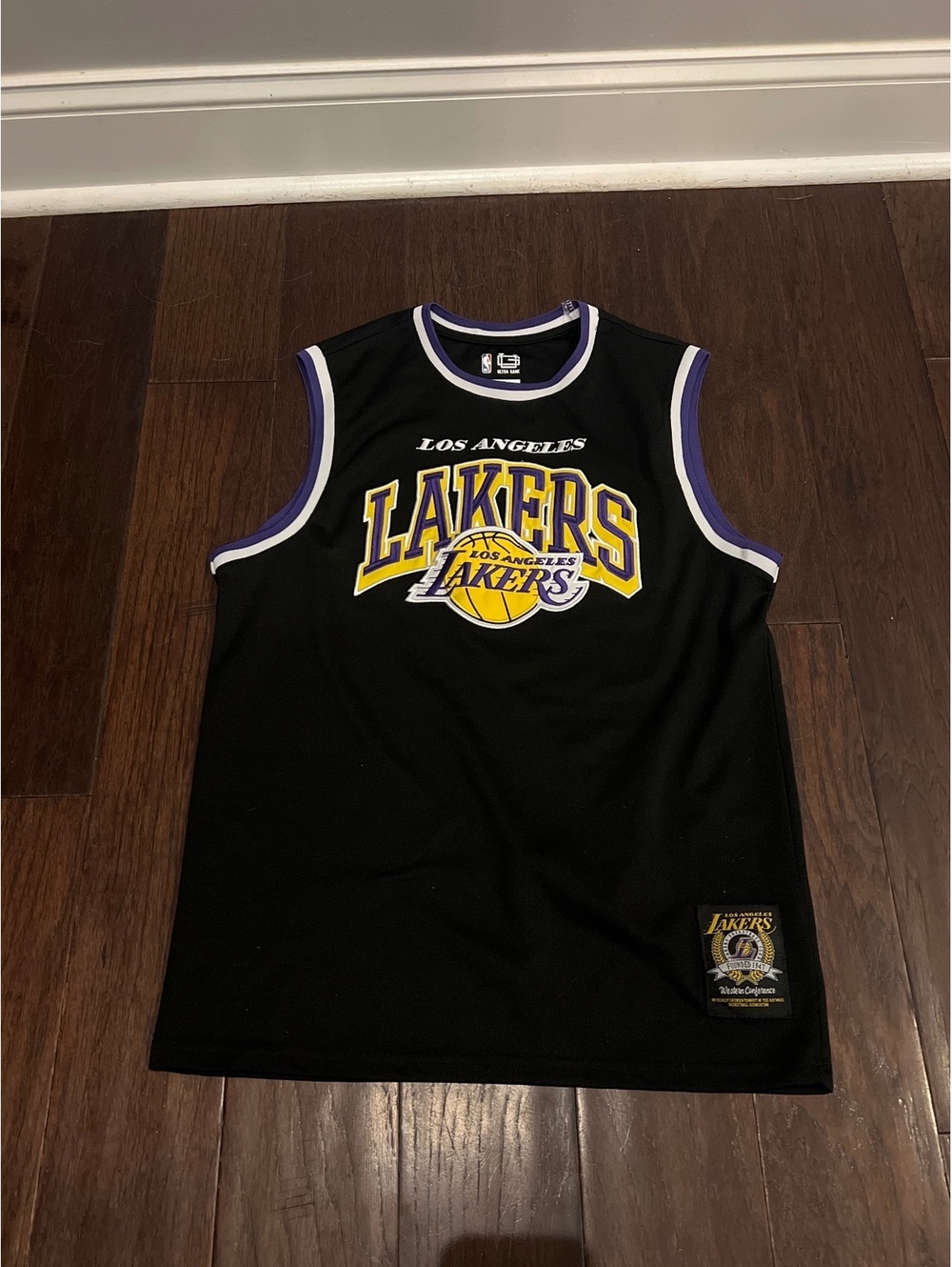 black los angeles lakers jersey